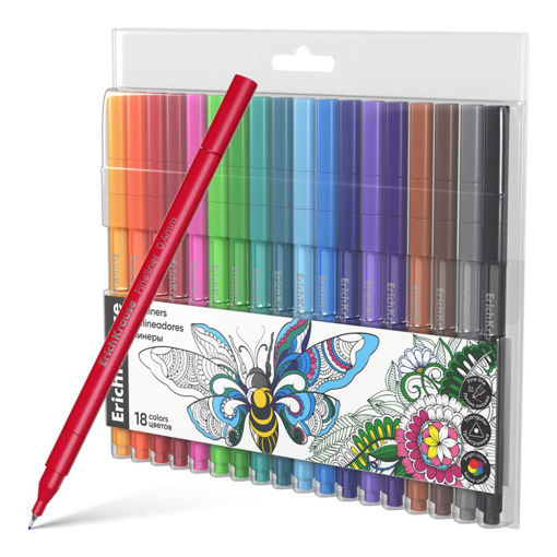 Picture of ERICHKRAUSE ART SPIRIT FINELINERS X18 PACK